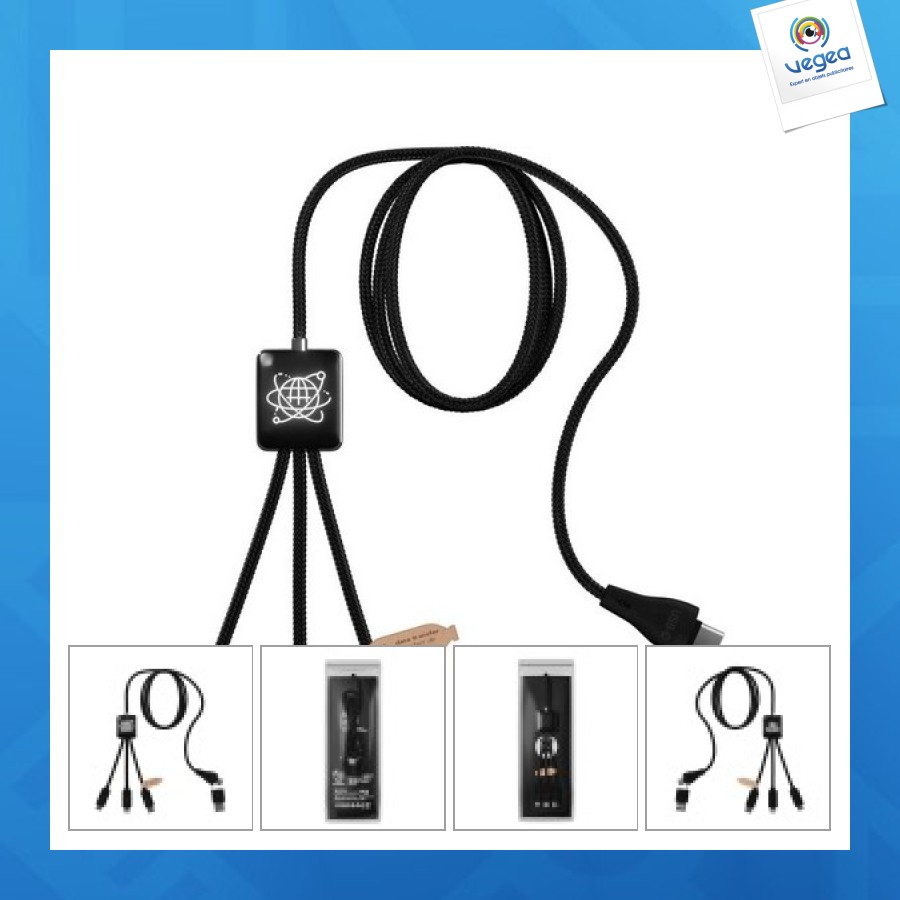 5-in-1 langes datentransferkabel mit 3 jahren garantie