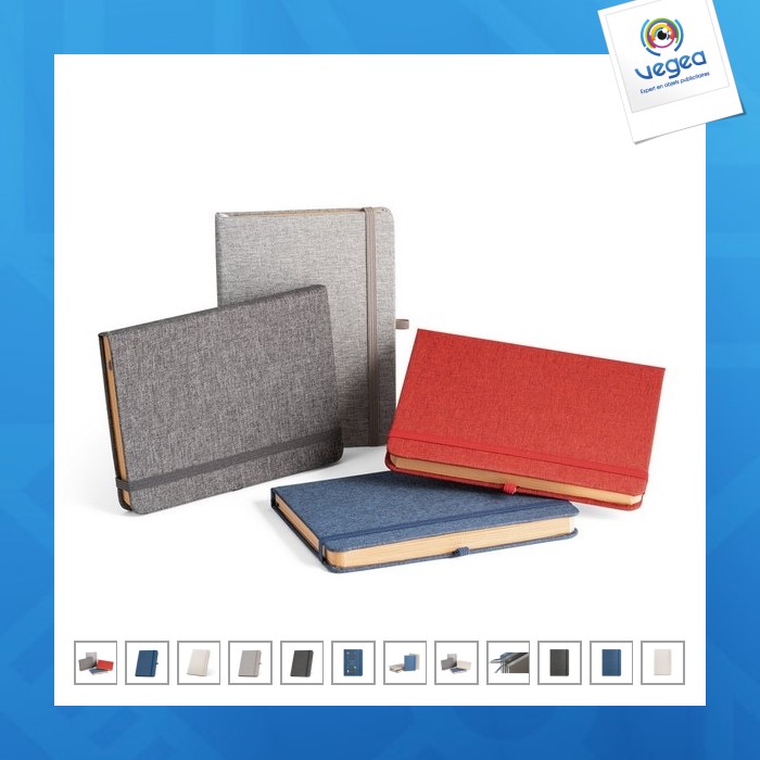 A5-notizblock mit rpet-deckblatt