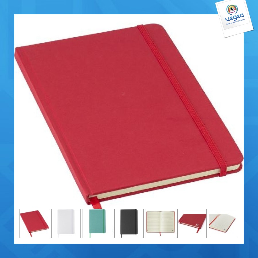 A5-notizbuch aus recyceltem karton evangeline