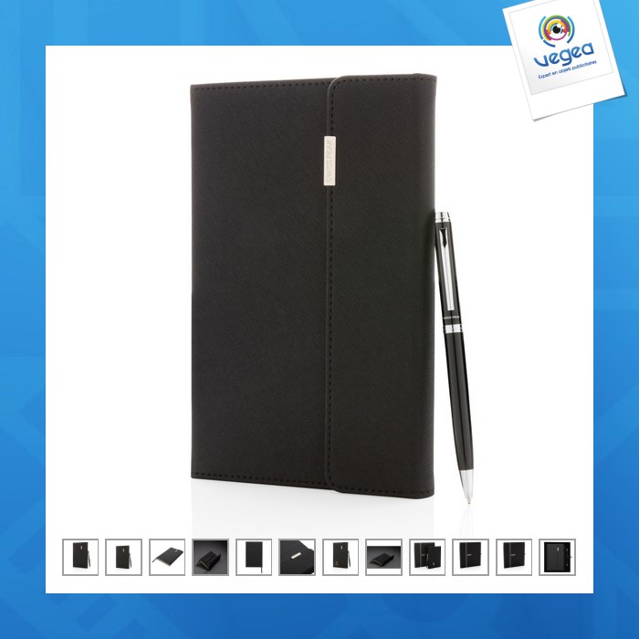 A5 premium-notizbuch mit stift 