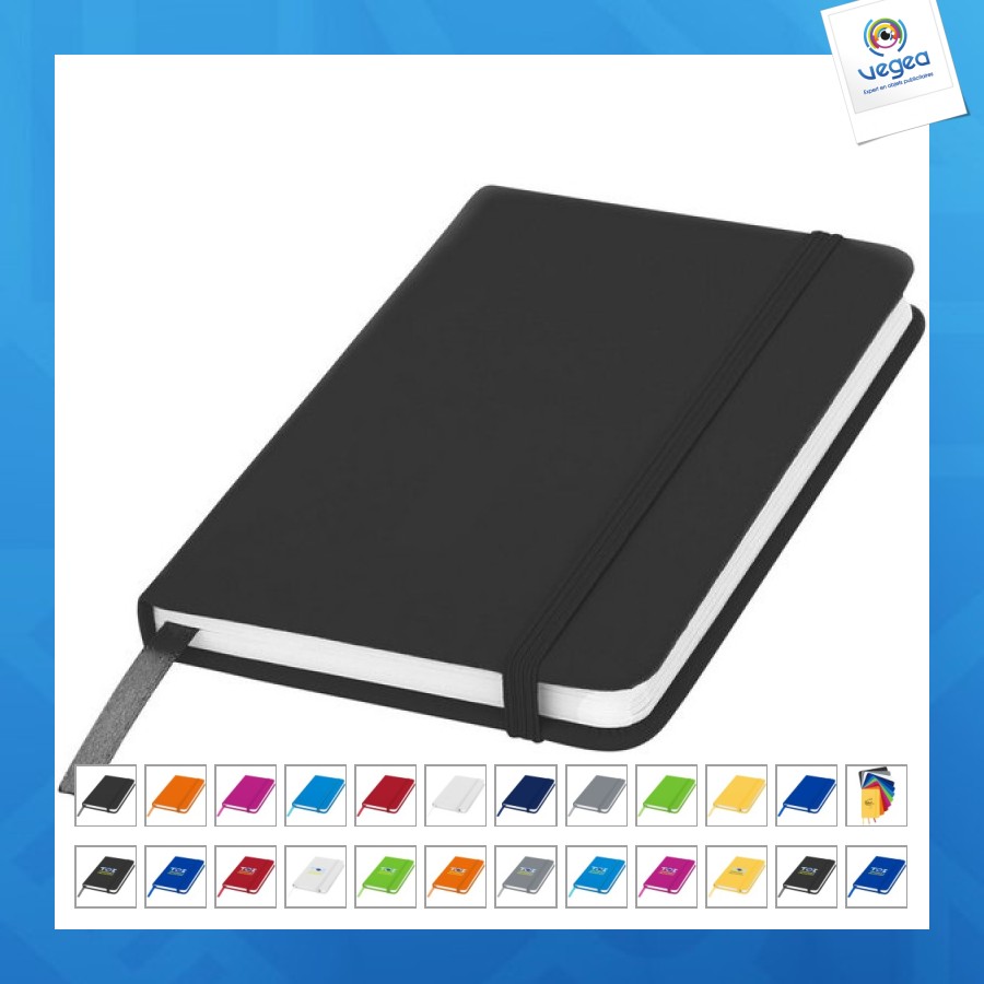 A6 spectrum notizbuch mit festem einband 