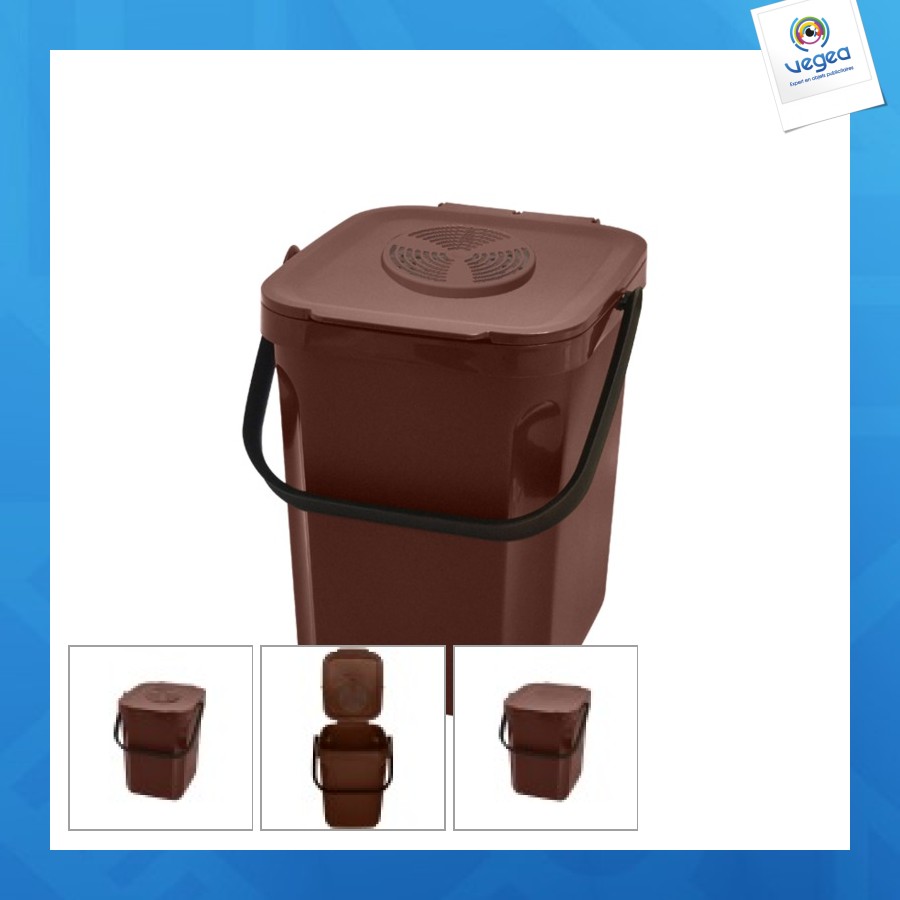 Aktiver organischer mülleimer 10l