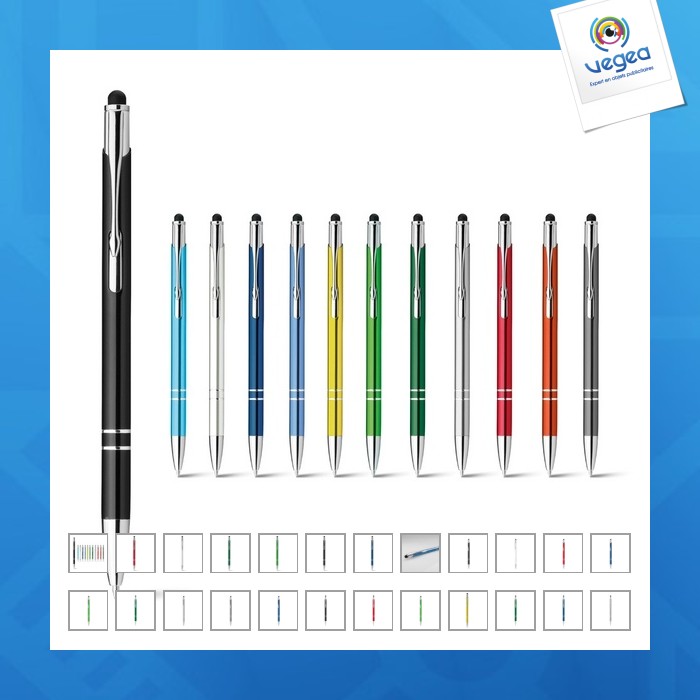 Aluminium-stift mit fühlbarer spitze