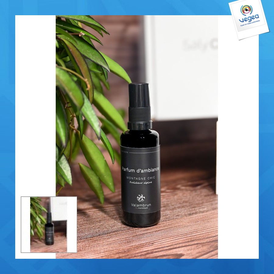 Ambiance parfum montagne chic