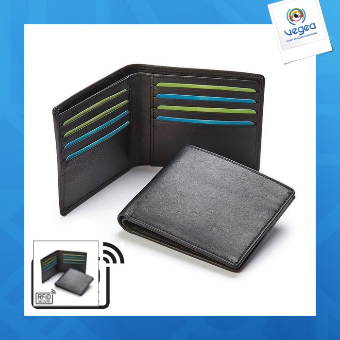 Anti-rfid-brieftasche aus leder sandringham