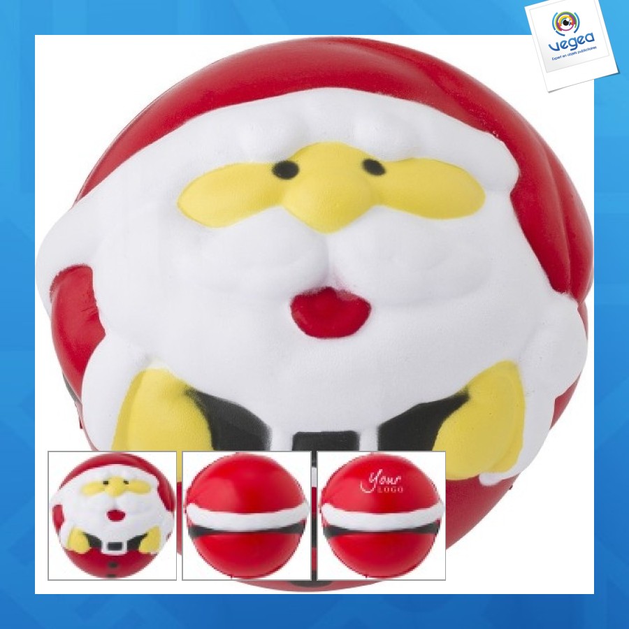 Anti-stress-weihnachtsfigur aus pu.