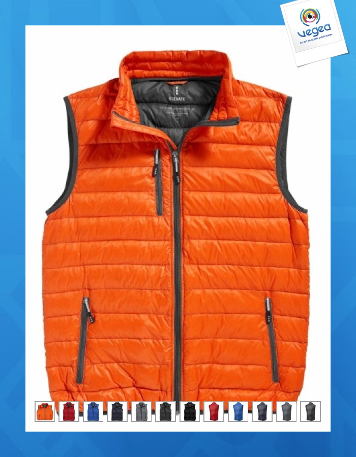 ärmellose daunenjacke 