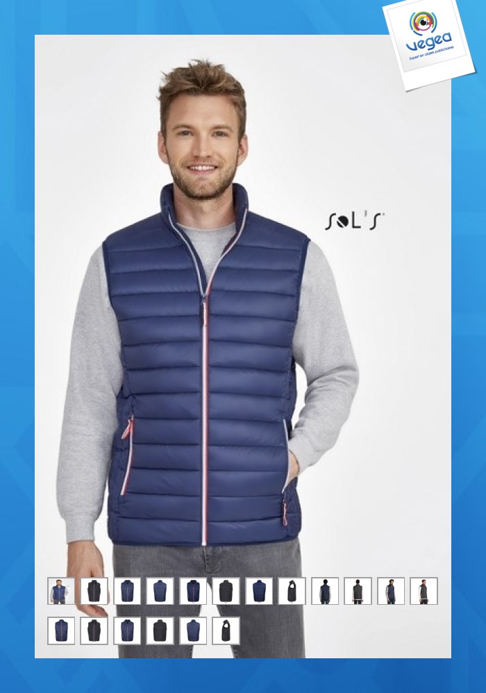 ärmellose daunenjacke light für männer - victoire bw men
