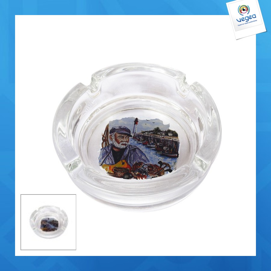 Aschenbecher aus glas