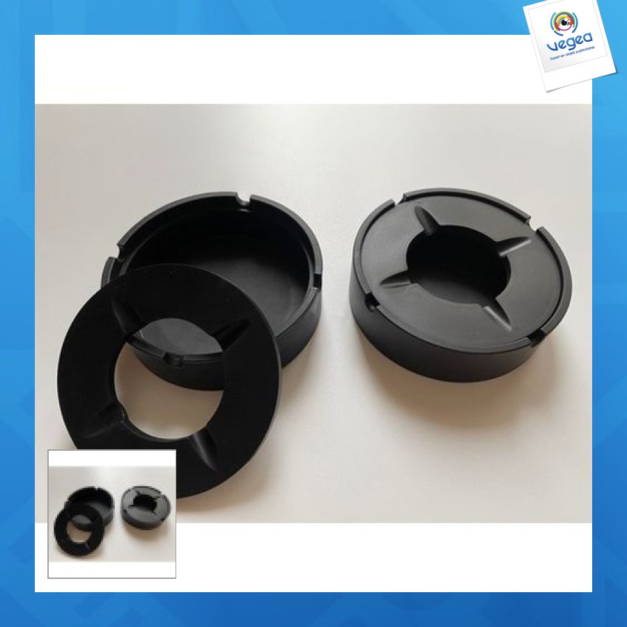 Aschenbecher aus silikon anti-wind
