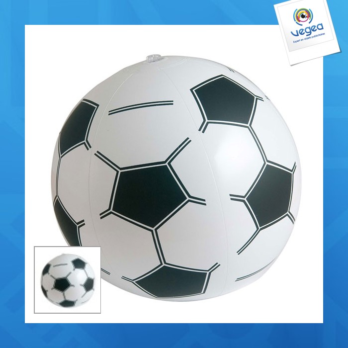 Aufblasbarer fußball