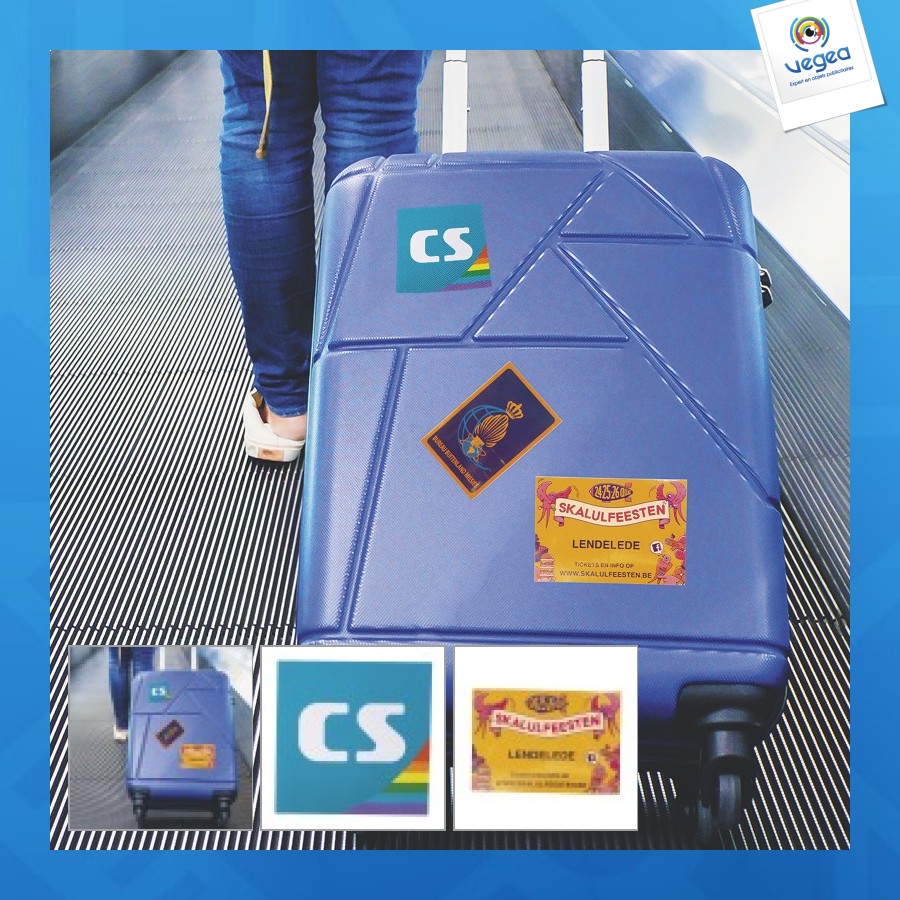 Aufkleber und sticker im vier-farben-verfahren