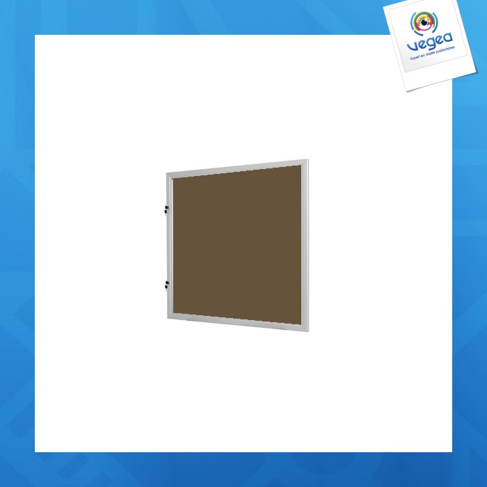 Außenvitrine visual-displays kork 12 x a4