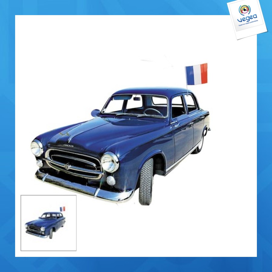Autoflagge frankreich