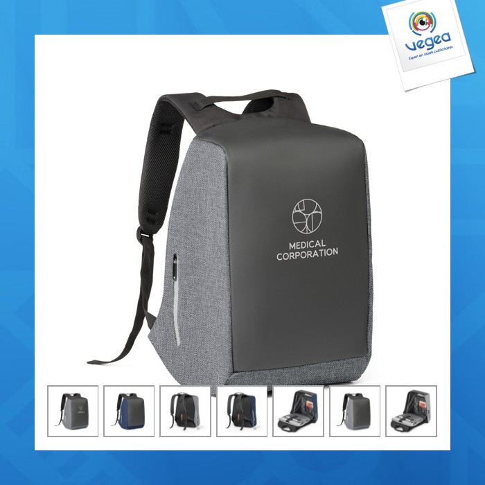 Aveiro. 15.6'' laptop-rucksack mit diebstahlsicherung