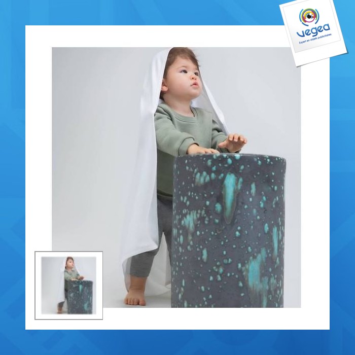 Babydecke - baby hooded blanket