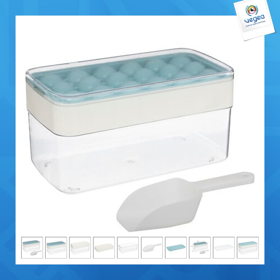 Bac glaçons boîte plastique tpe 2l, artic