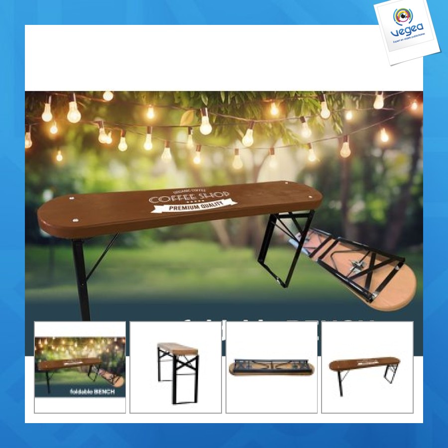 Banc pliant