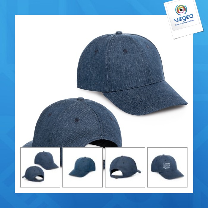 Basic-jeansmütze