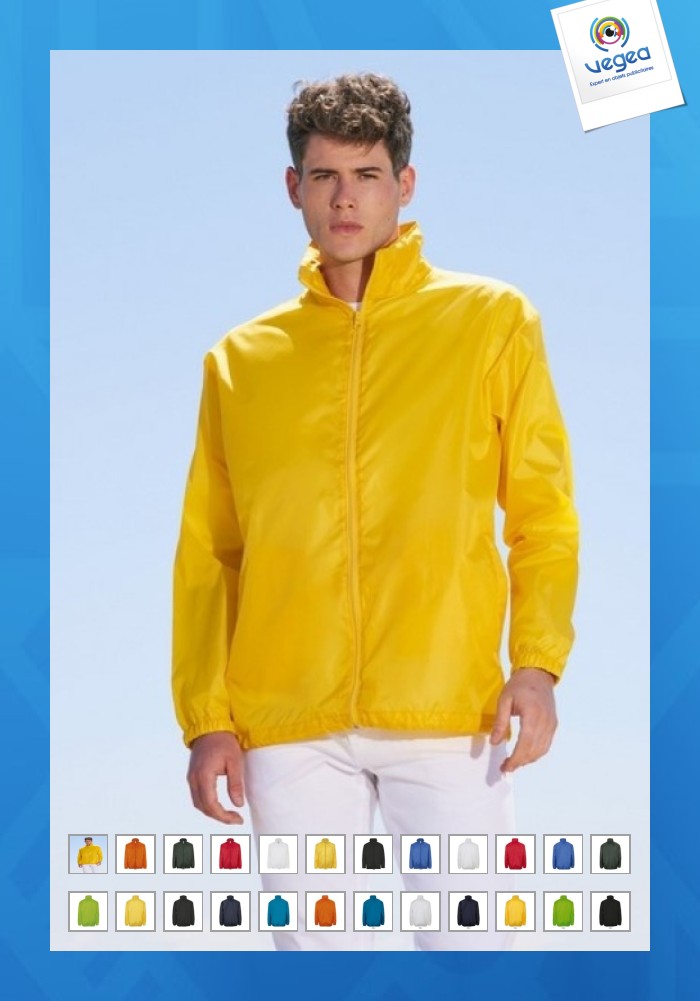 Basic unisex-schicht-windbreaker
