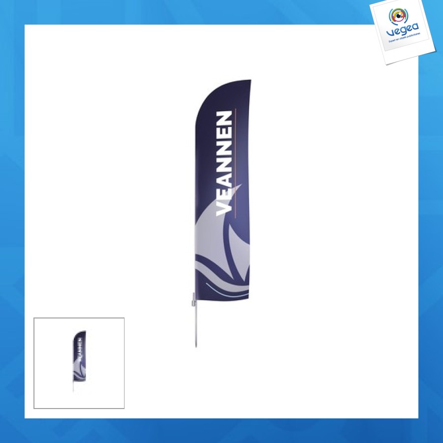 Beachflag 70 x 300 cm