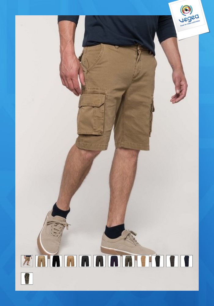Bermudashorts multi taschen mann