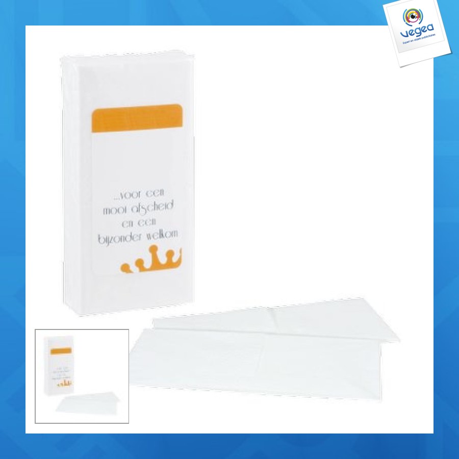 Beutel mit 10 papiertaschentüchern