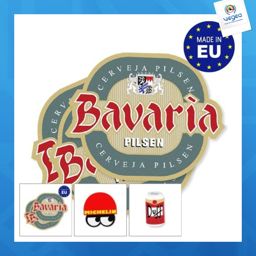 Bierdeckel form nach maß