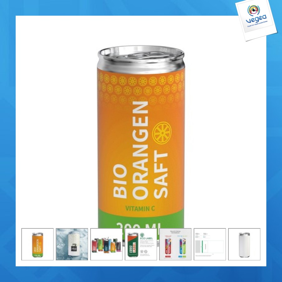 Bio orangensaft für den export, 200 ml, eco label
