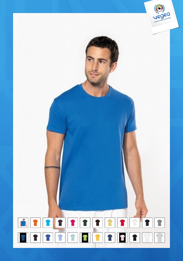 Bio150ic t-shirt mit rundhalsausschnitt für männer