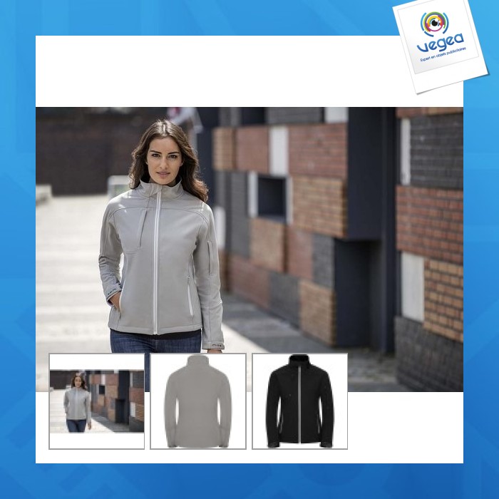 Bionic-finish softshell-jacke für frauen - russell