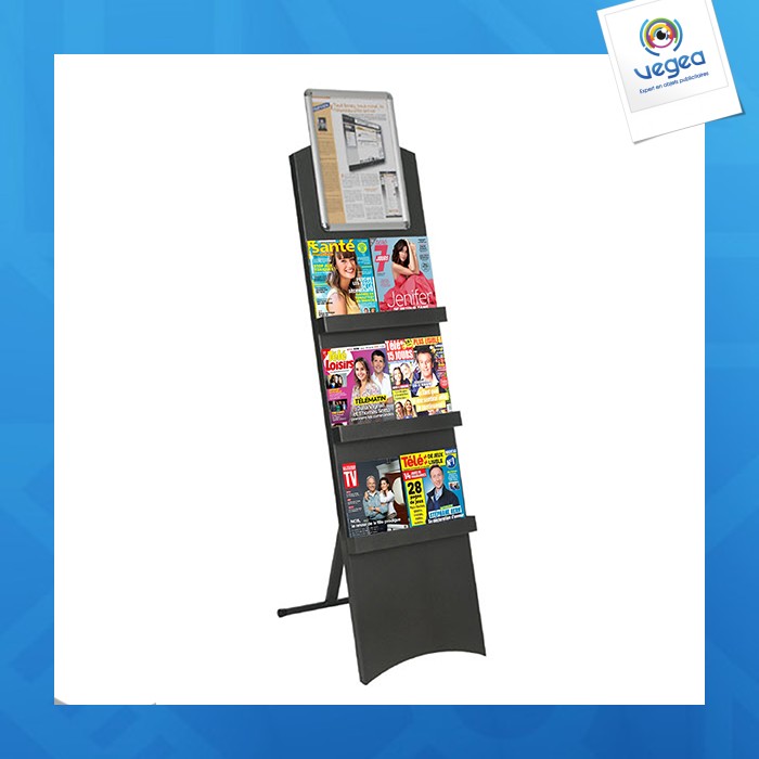 Black-line-display 3700 schwarz-dekor + cadro-clic a3