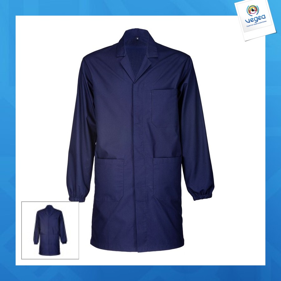 Blouse de travail coton et polyester