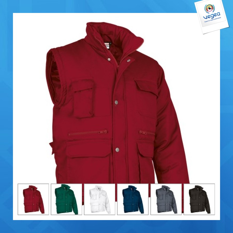 Blouson avec manches amovibles miracle