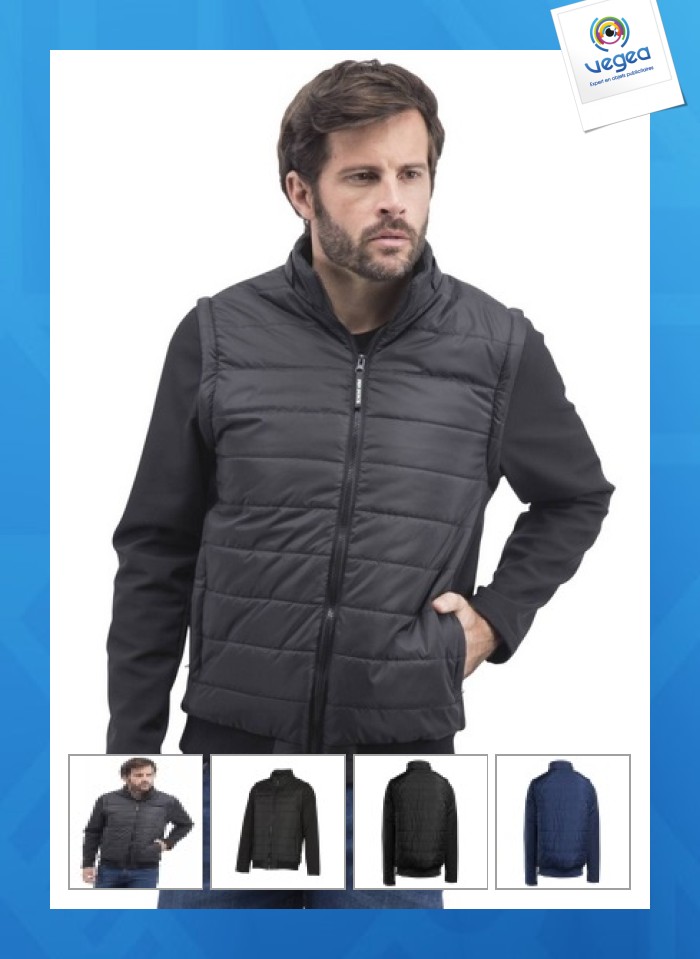 Blouson manches amovibles