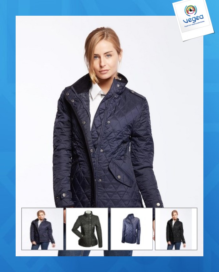 Blouson matelasse femme - wisteria