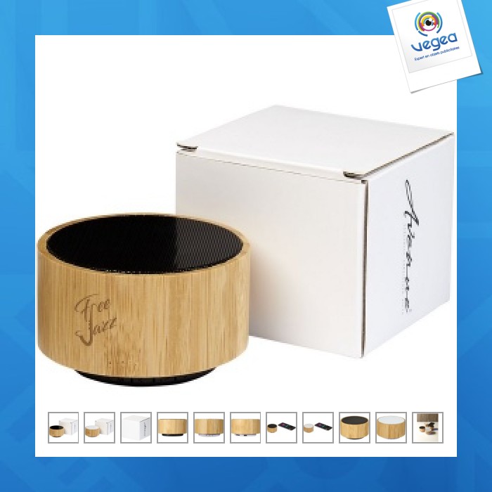 Bluetooth®-lautsprecher aus bambus cosmos