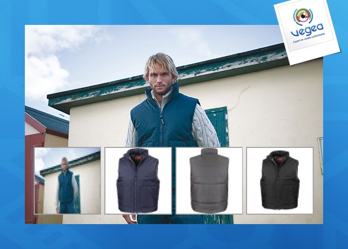 Bodywarmer mit fleecefutter result