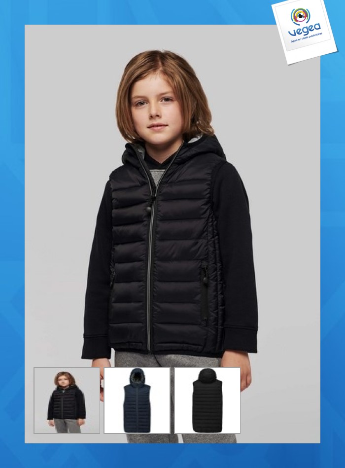 Bodywarmer mit kapuze kind - proact