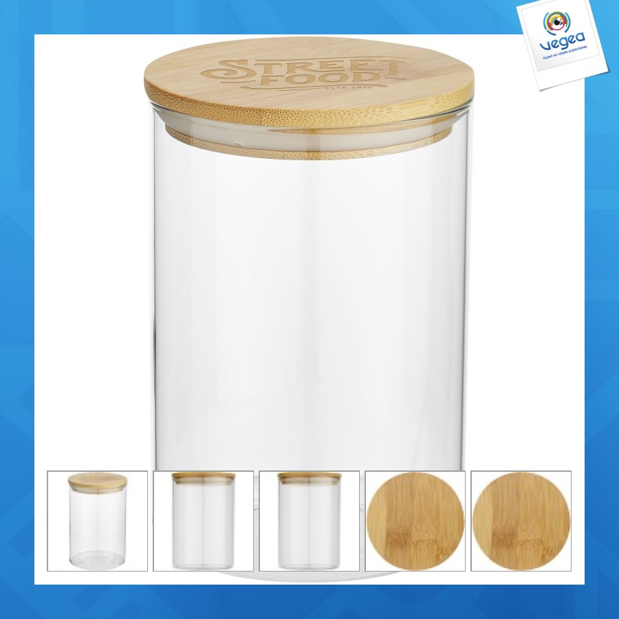 Boley 550 ml lebensmittelbehälter aus glas