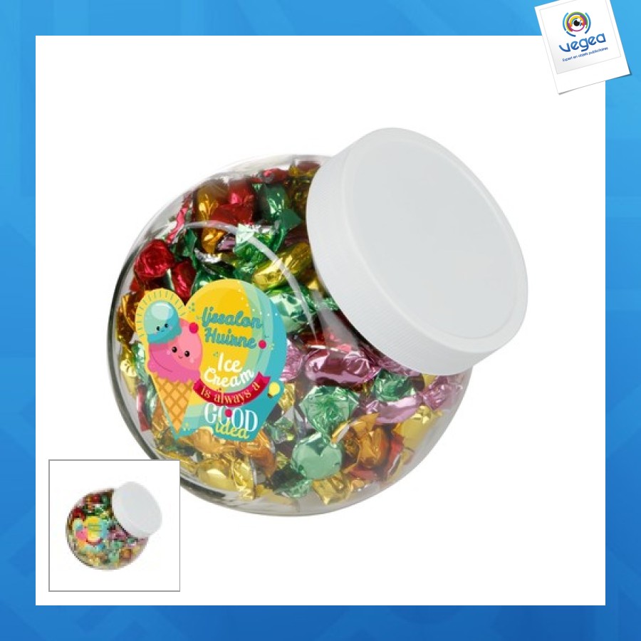 Bonbonniere glas 900ml