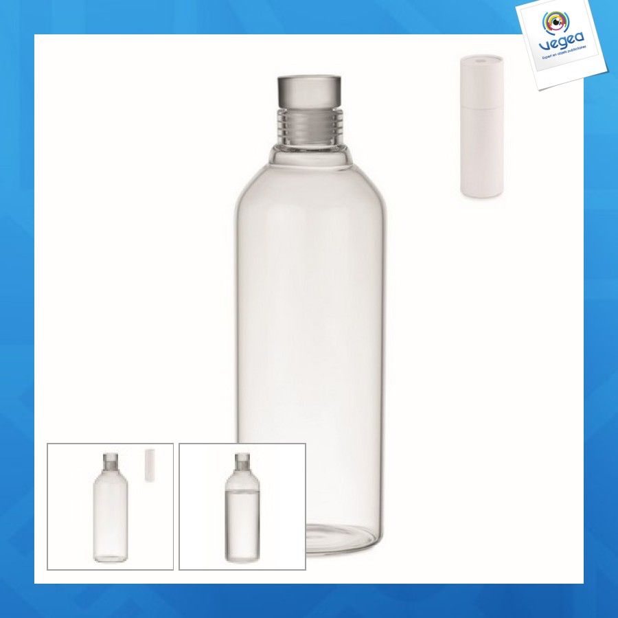 Borosilikatflasche 1l