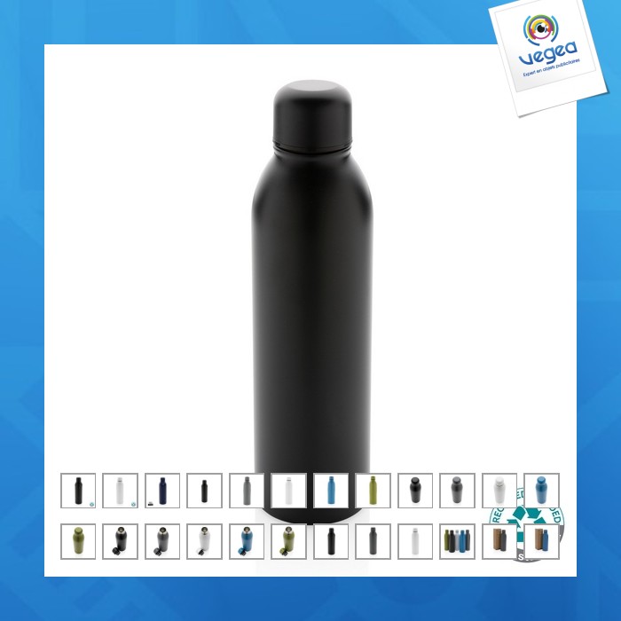 Bouteille isotherme 500ml en acier inoxydable recyclé rcs