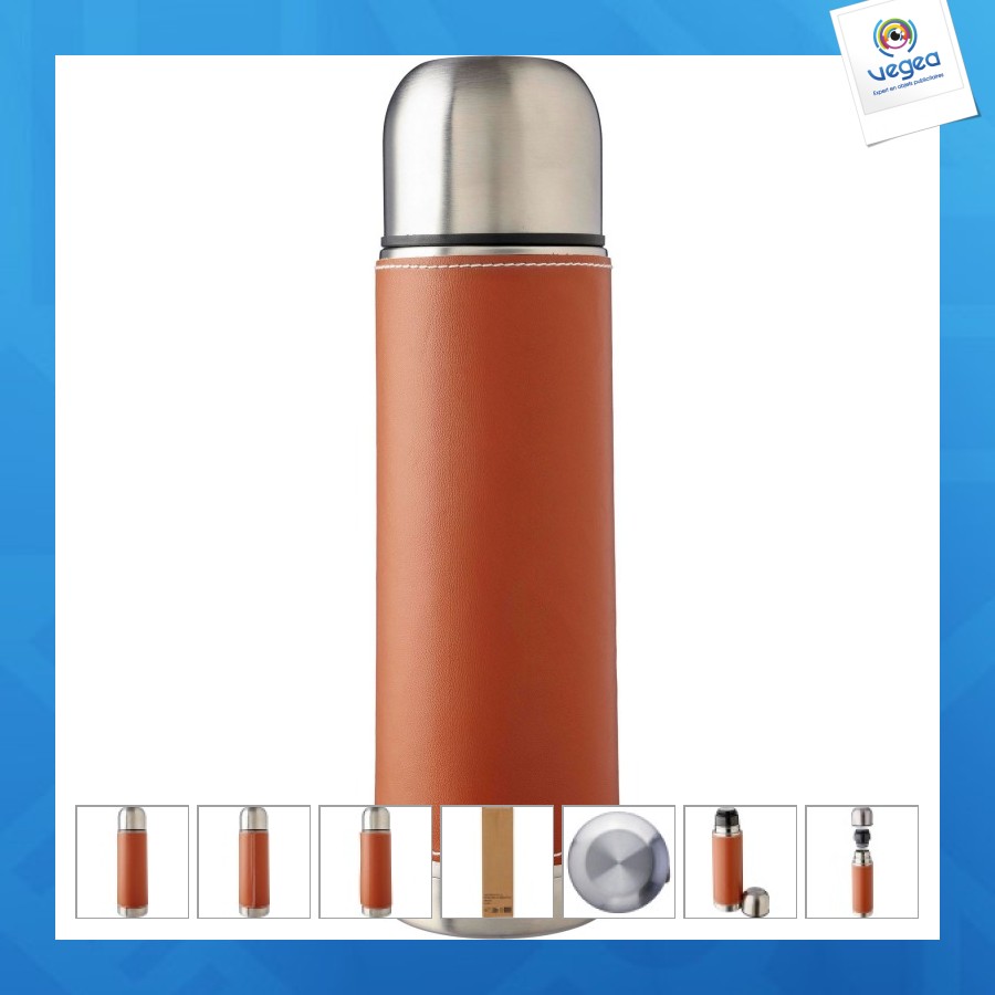 Bouteille isotherme de 500 ml en acier inoxydable bernard