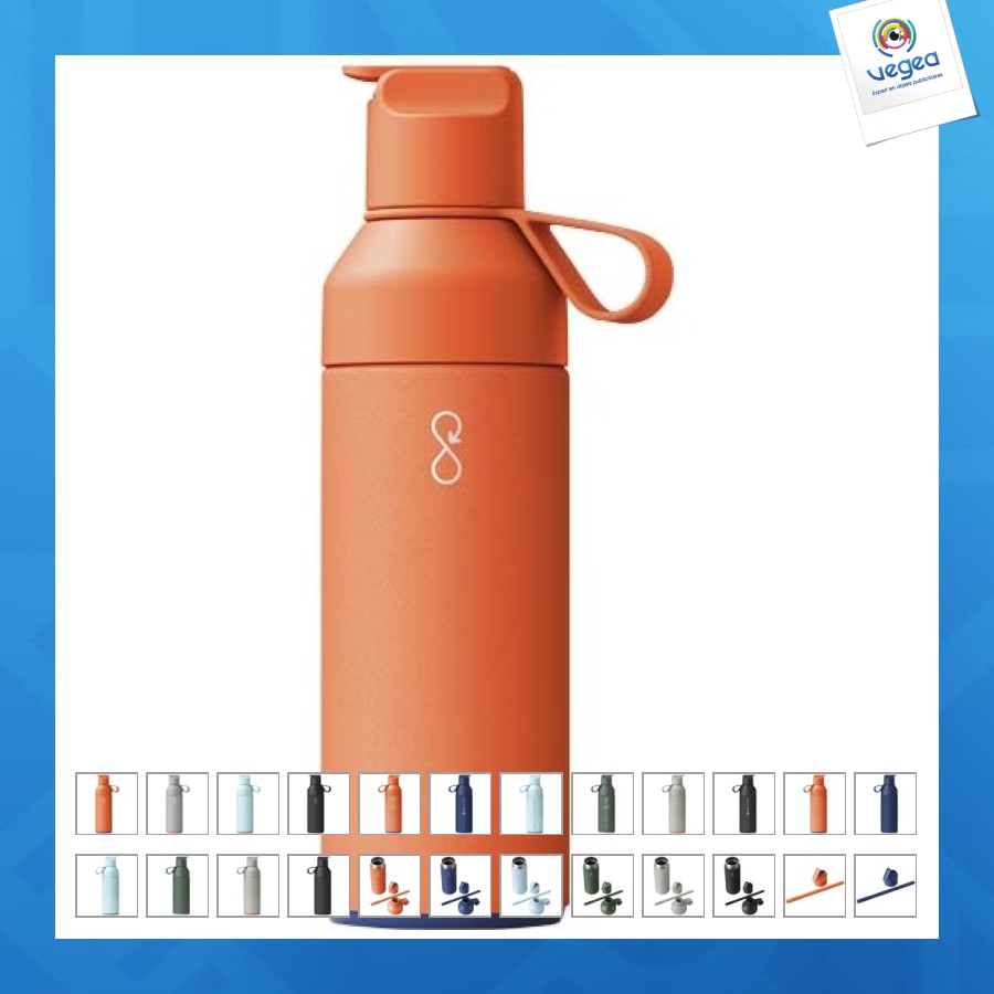 Bouteille ocean bottle go isotherme de 500 ml