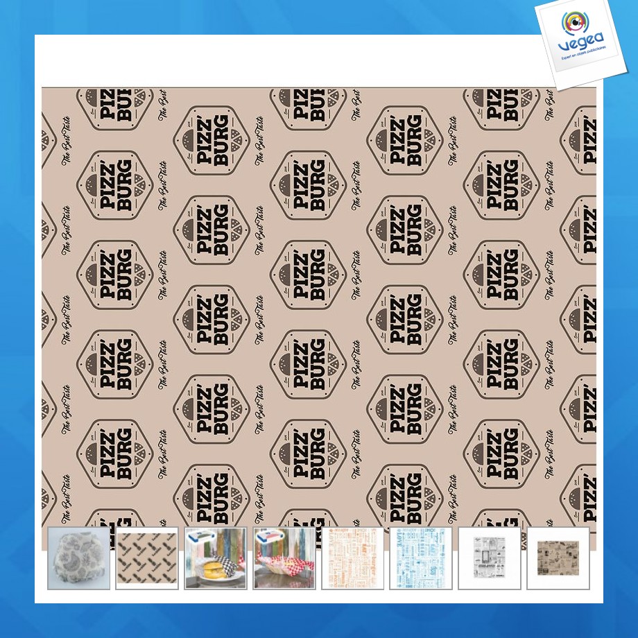 Burger-einwickelpapier (pro meile)