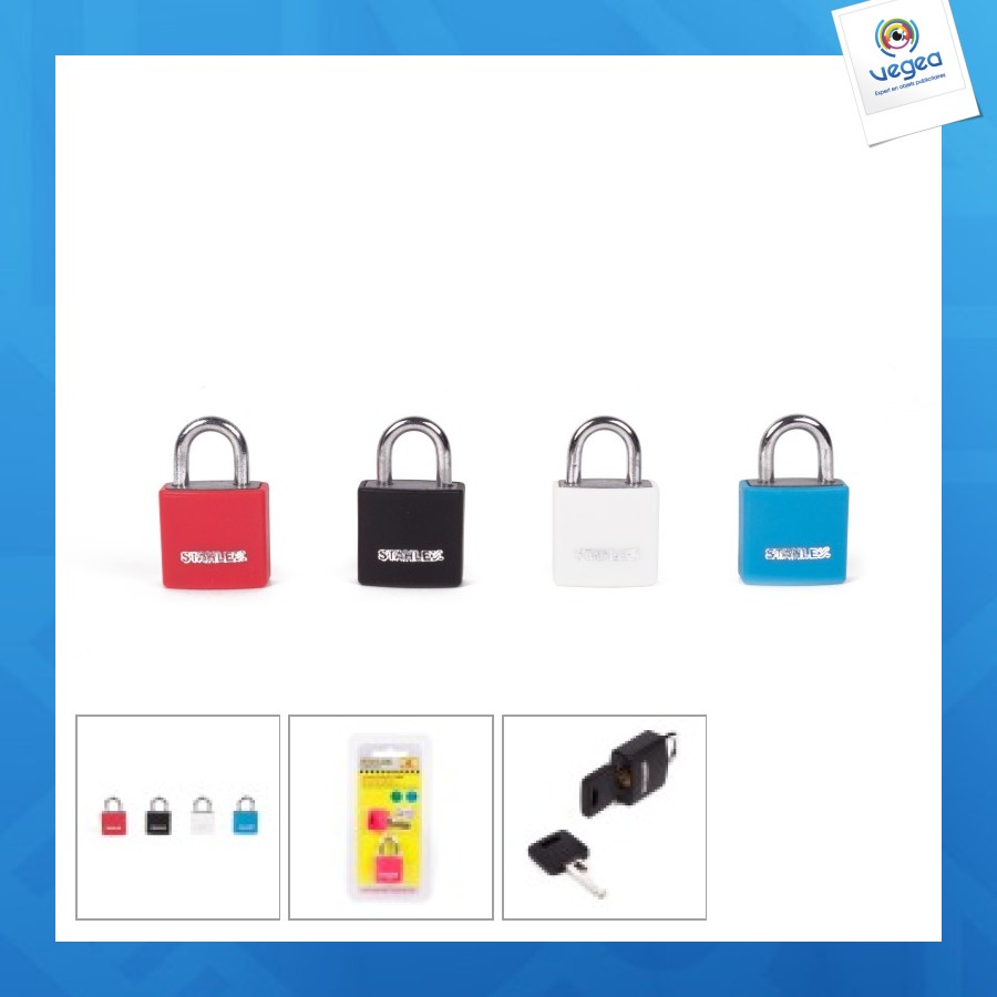 Cadenas aluminium 20mm mix