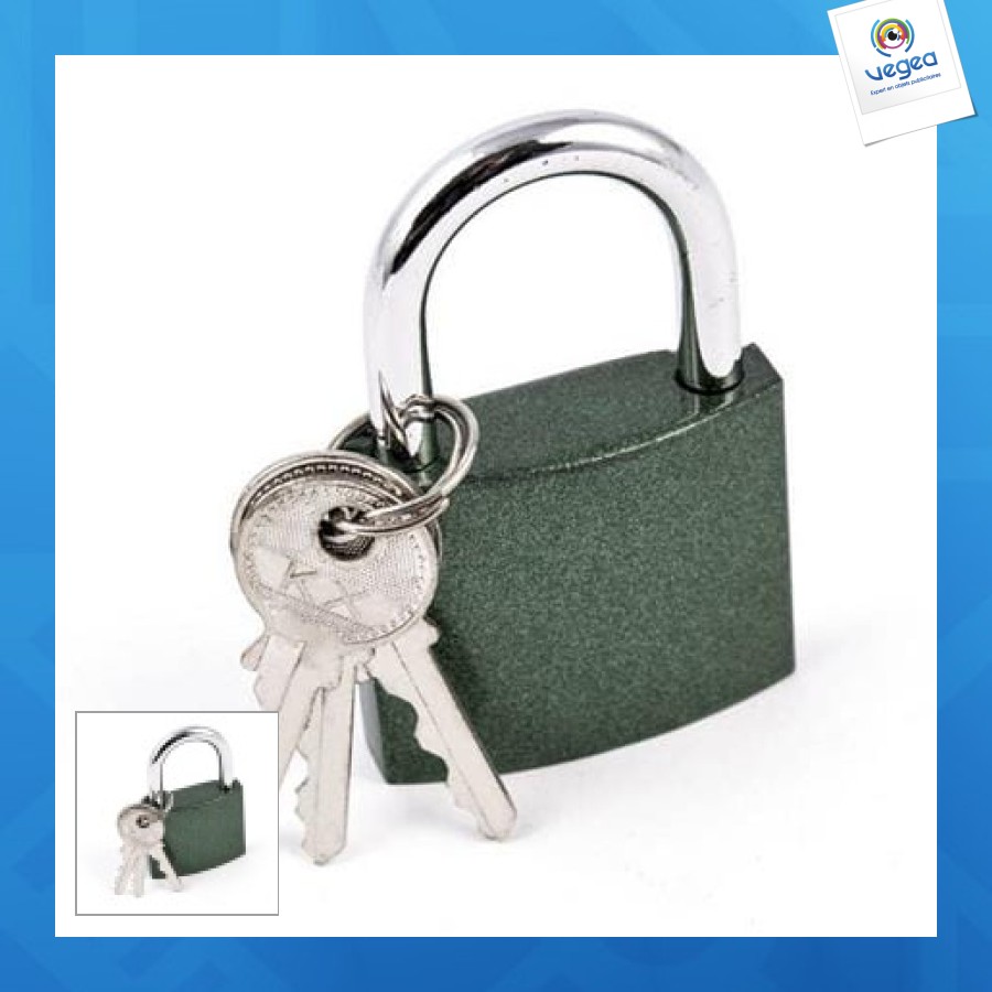 Cadenas breveté pour un système de clé de 40mm