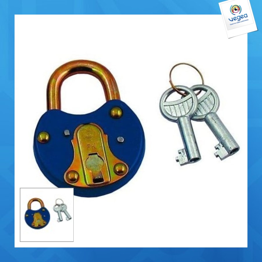 Cadenas mars-xl 40mm avec clé en fonte