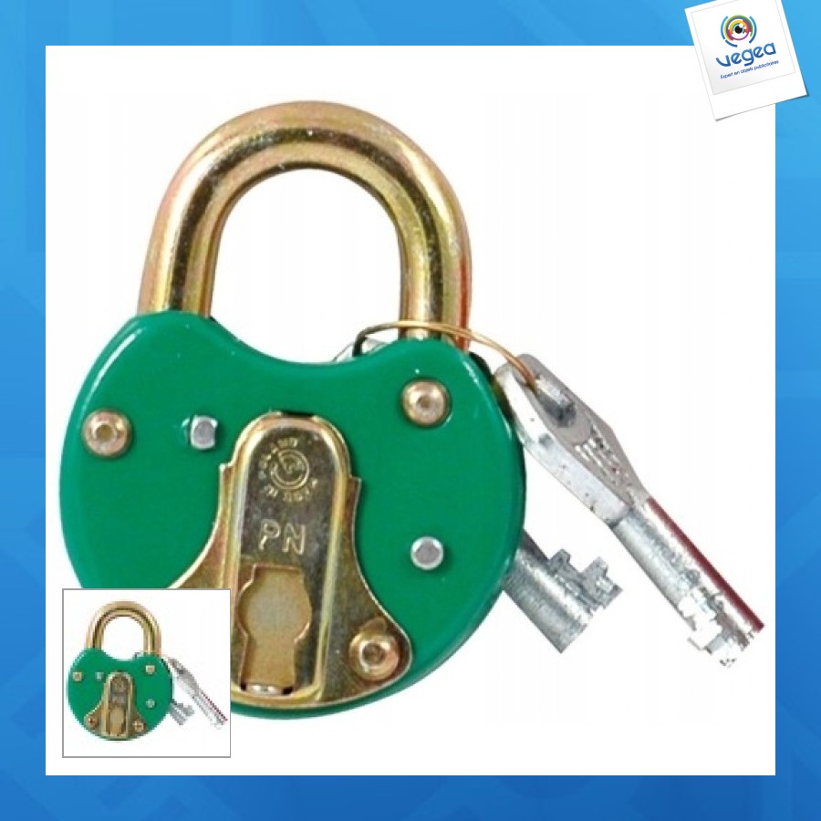 Cadenas mars-xl 60mm avec clé en fonte